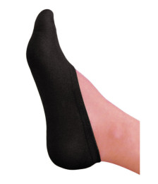 Bas chaussettes couvre pieds noir - MH009BLK